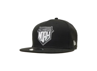 PRO WRESTLING NOAH 25th ANNIV \ NEW ERA x LOGO CAP "BLACK x WHITE"