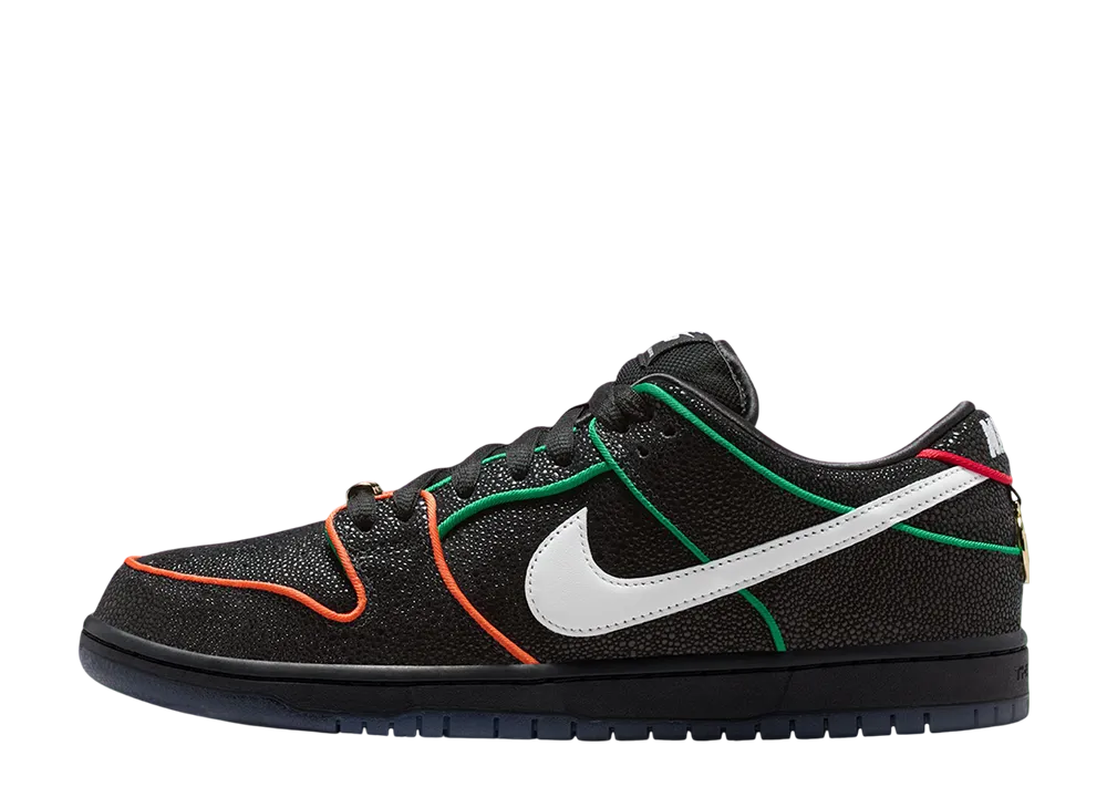 Bronx Girls Skate × Nike SB Dunk Low Pro "Black/Challenge Red"