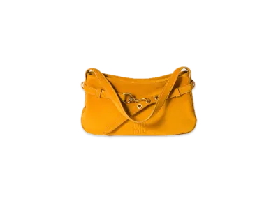 MIU MIU Aventure Suede Bag "Mustard Yellow"