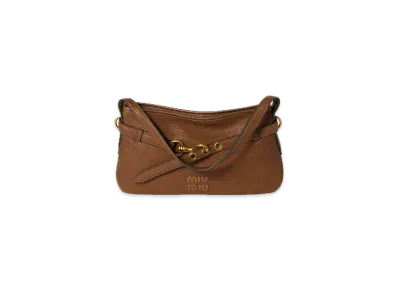 MIU MIU Aventure Suede Bag "Brown"