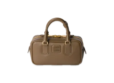 MIU MIU Arcadie Leather Bag "Khaki"