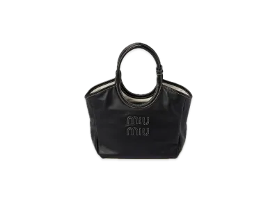 MIU MIU Ivy Leather Bag "Black"