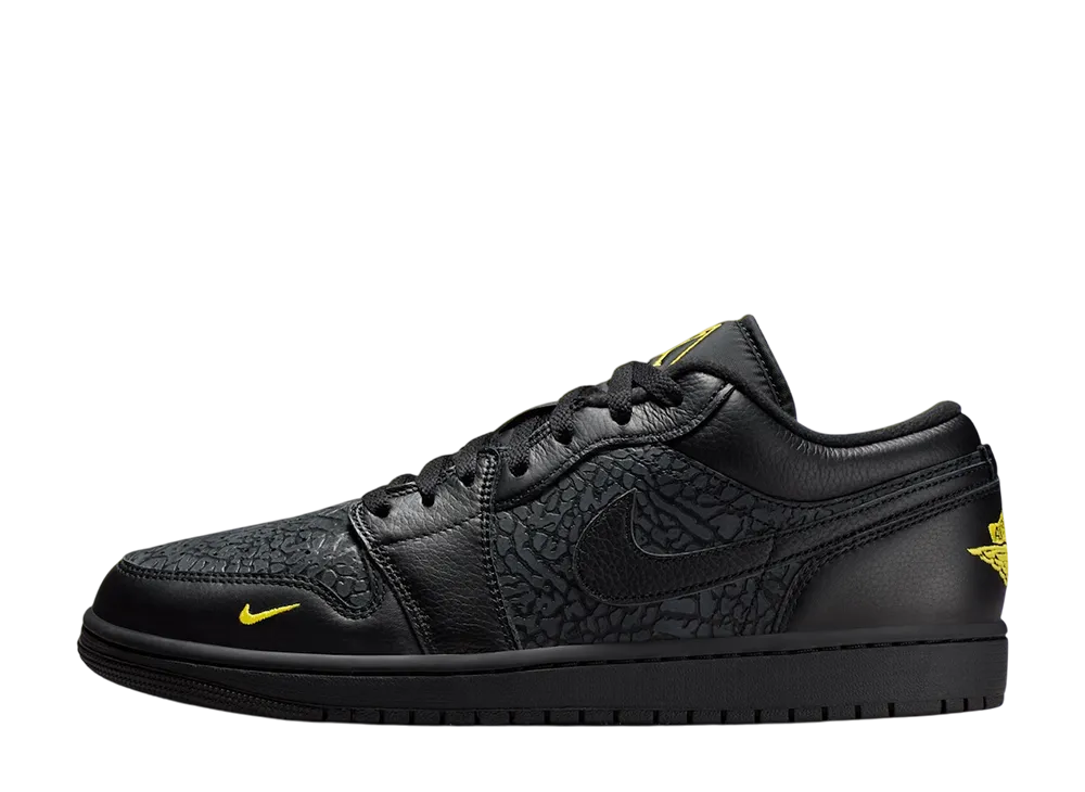 Nike Air Jordan 1 Low SE "Black/Anthracite/Tour Yellow"