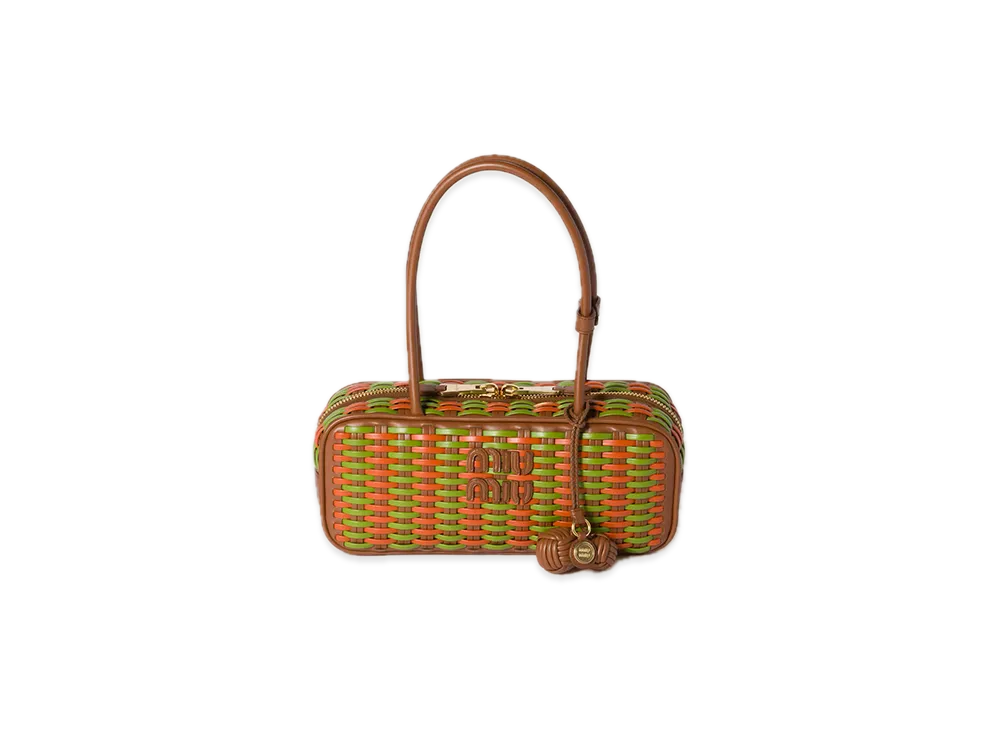 MIU MIU Bow Leather Bag "Copper"