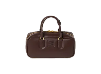 MIU MIU Arcadie Leather Bag "Brown"