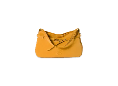 MIU MIU Aventure Suede Bag "Mustard Yellow"