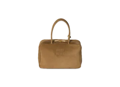 MIU MIU Suede Bow Bag "Olive"