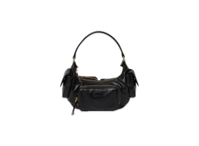 MIU MIU Nappa Leather Pocket Bag "Black"