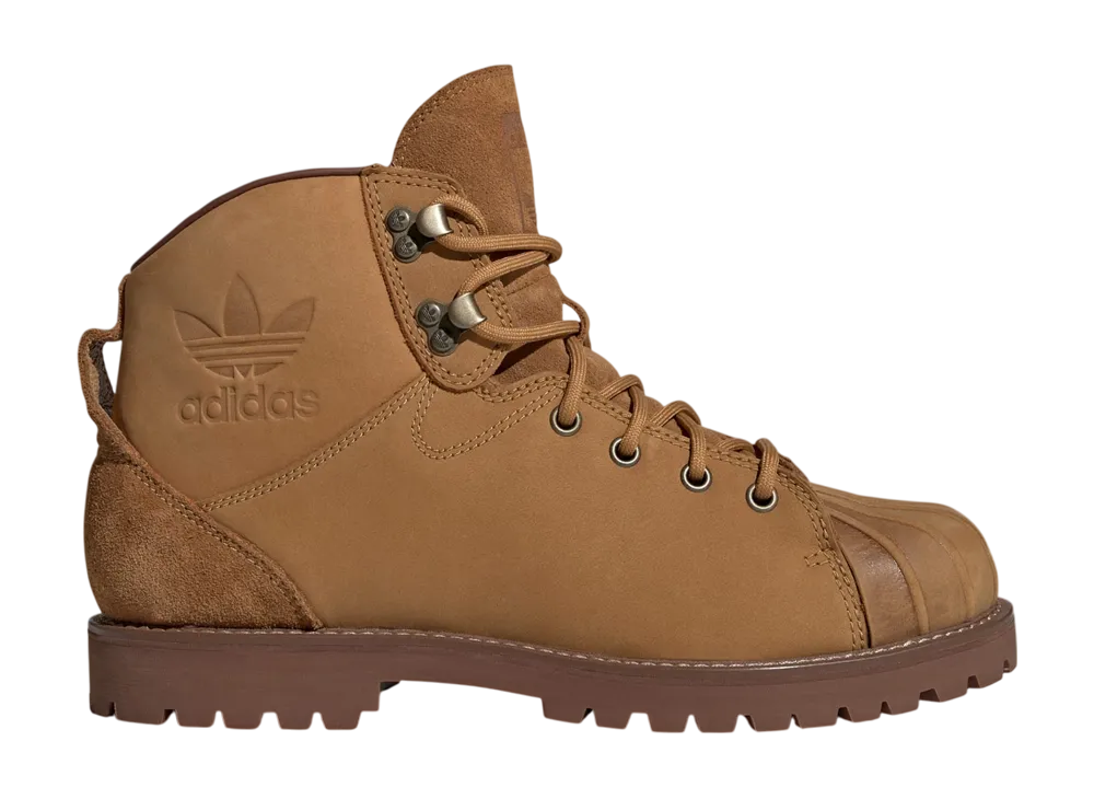 adidas Superstar Boot "Sand Green/Core Black"