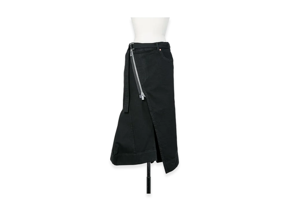 sacai Denim Skirt "Black"