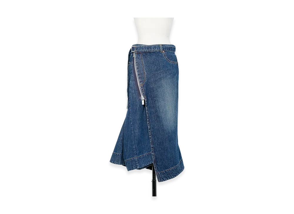 sacai Denim Skirt "Blue"