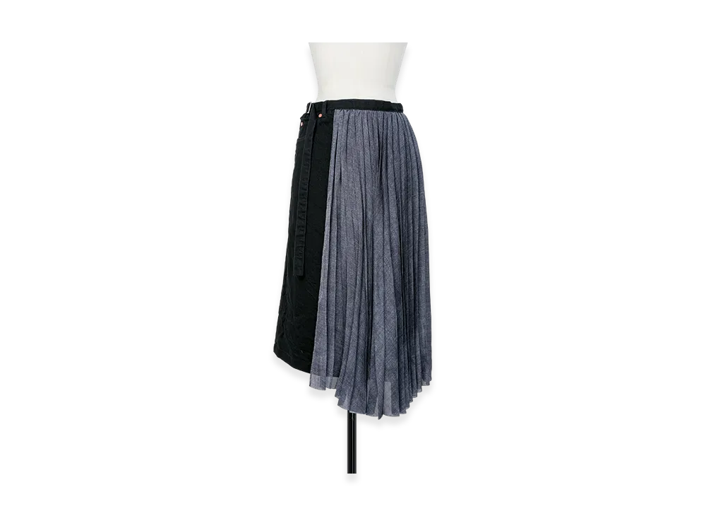 sacai Denim Skirt "Black"