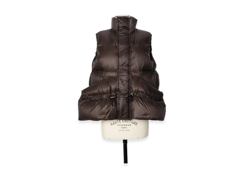 sacai Puffer Vest "Brown"