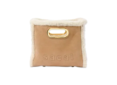 sacai Shearing Shopper Bag Small "Camel"