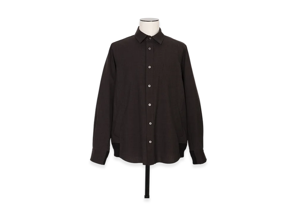 sacai Suiting Shirt "Brown"