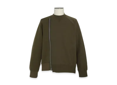 sacai Sponge Sweat Blouson "Khaki/Brown"