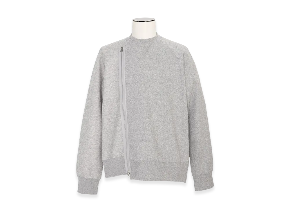 sacai Sponge Sweat Blouson "Light Gray"