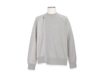 sacai Sponge Sweat Blouson "Light Gray"