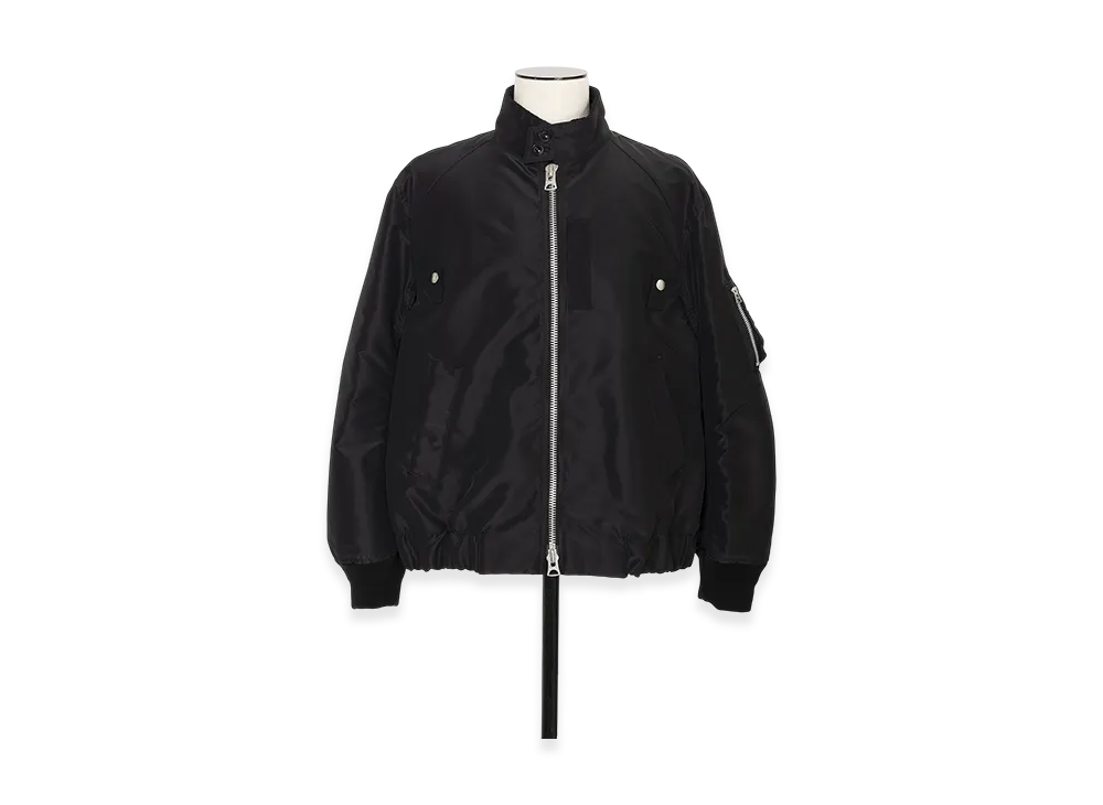sacai Nylon Twill Blouson "Black"