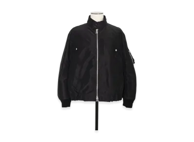 sacai Nylon Twill Blouson "Black"