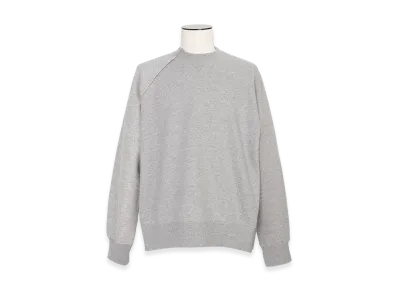 sacai Sponge Sweat Pullover "Light Gray"