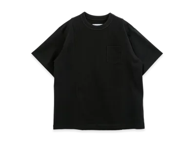 sacai Cotton Jersey T-Shirt "Black"