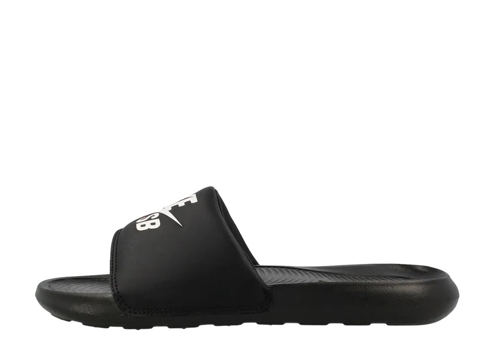 Nike SB Victori One Slide " Black/Black/White"