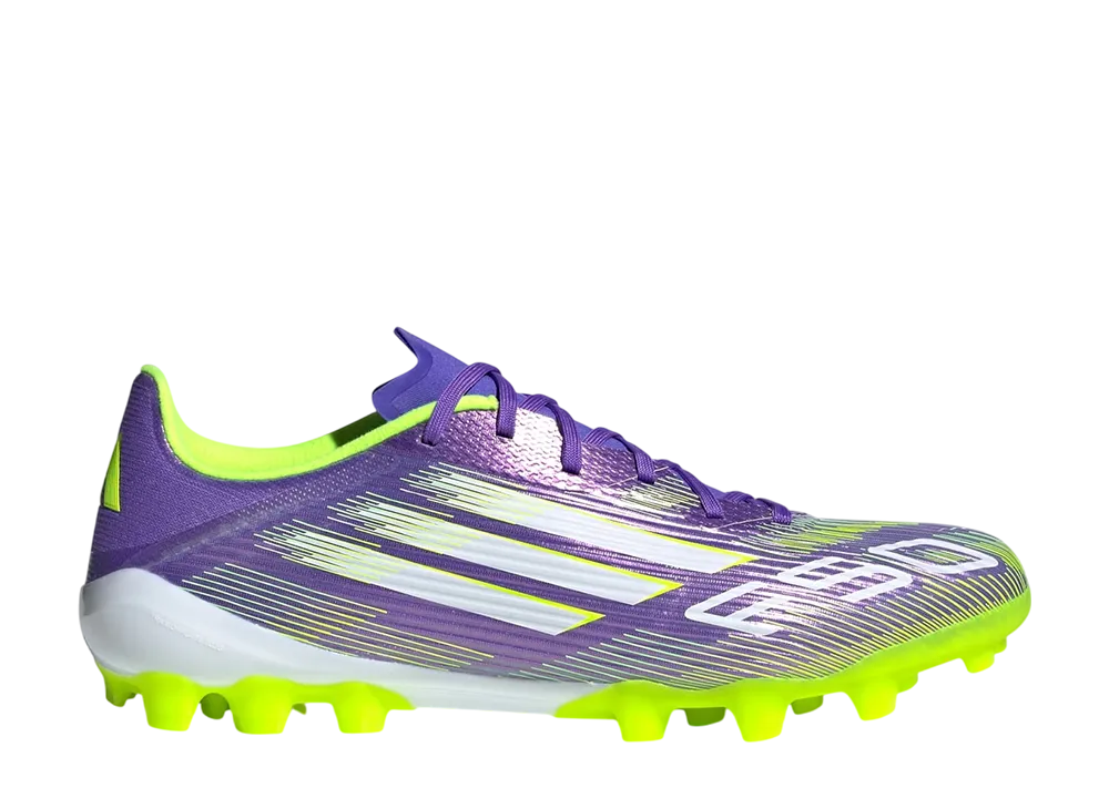 adidas F50 League 2G/3G AG "Purple Rush/Cloud White/Lucid Lemon"