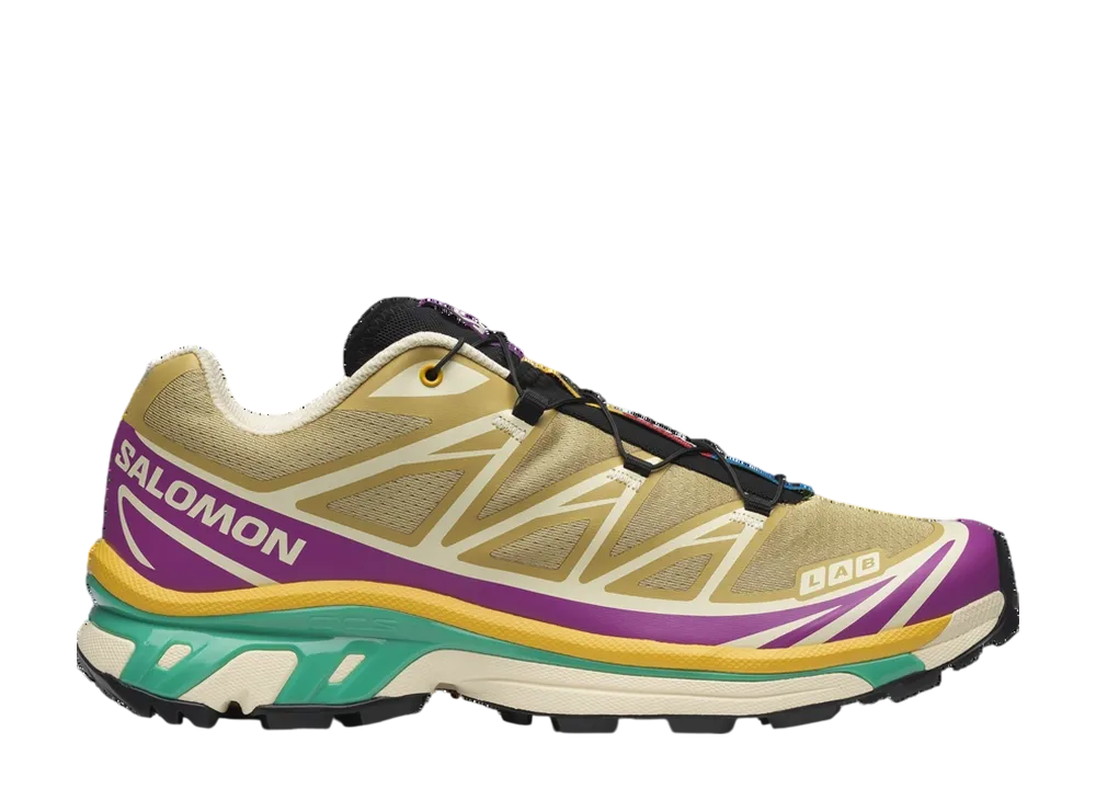 Salomon XT-6 "Antique Gold/Transparent Yellow/Willowherb"