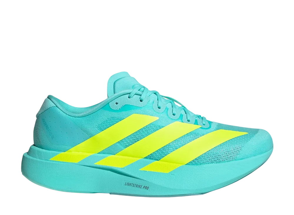 アディダス アディゼロ エヴォ SL "フラッシュアクア/ルシッドレモン/ミントトン"