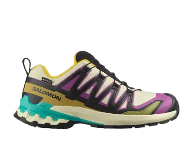 サロモン ウィメンズ XA プロ 3D V9 ゴアテックス "トランスペアレントイエロー"
