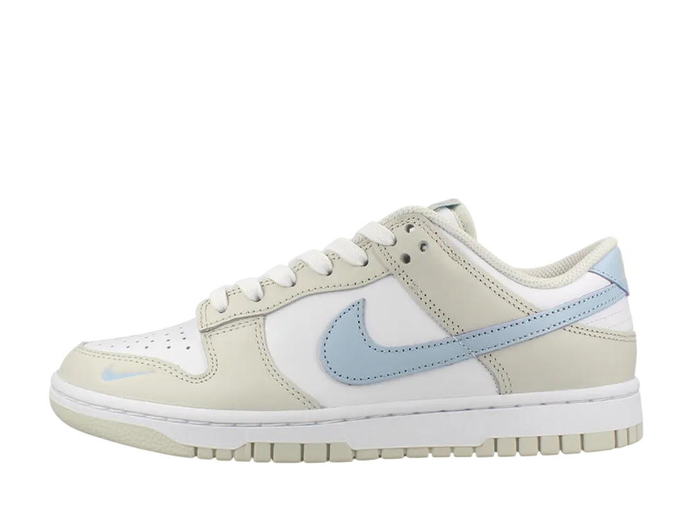 ナイキ ウィメンズ ダンク ロー "ホワイト/ライトアーモリー/ライトボーン"