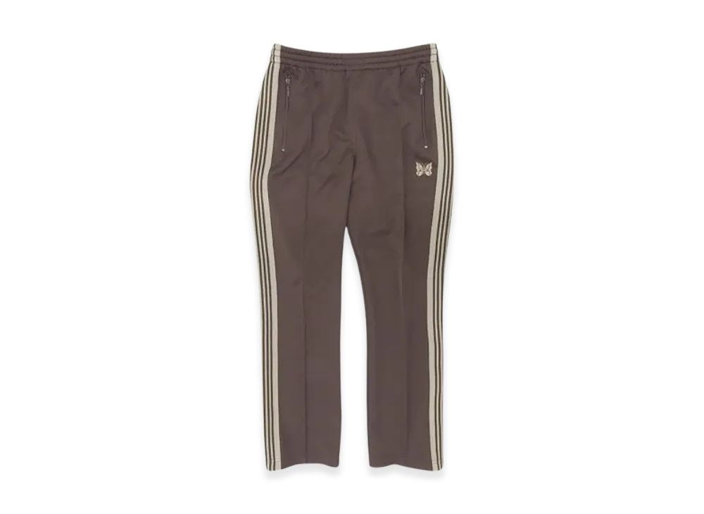 NEEDLES Narrow Track Pant - Poly Smooth "Brown"
