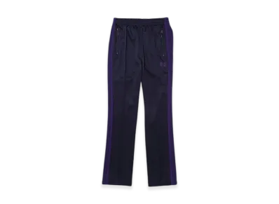 NEEDLES Narrow Track Pant - Poly Smooth "Navy/Purple"
