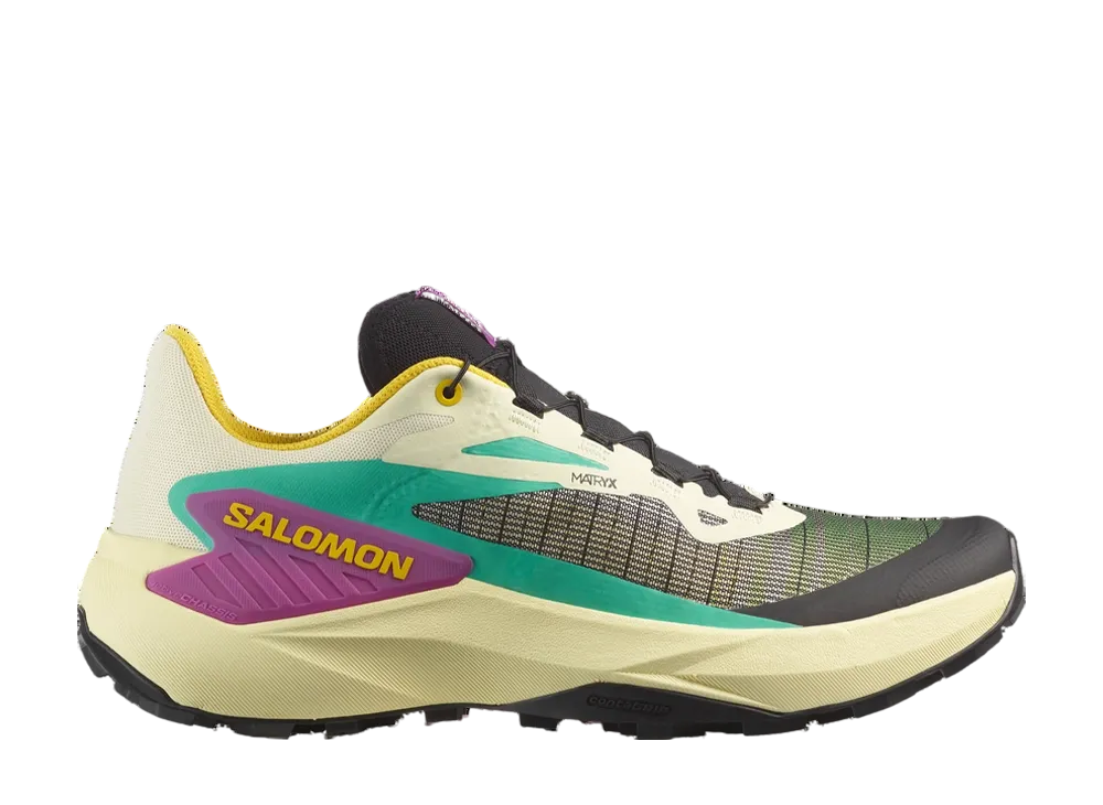 サロモン ジェネシス "トランスペアレントイエロー/ブラック/ウィローハーブ"