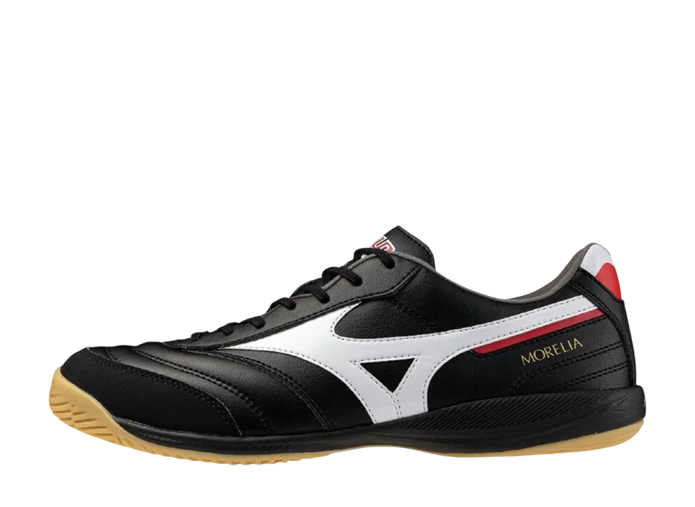 ミズノ モレリア サラ プロ イン "ブラック/ホワイト"
