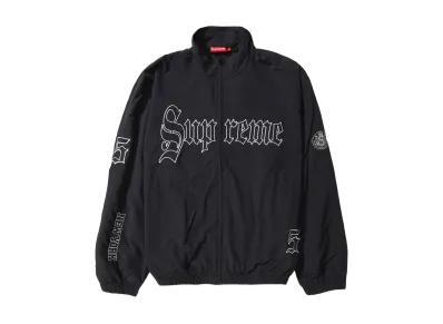 Supreme Old English Track Jacket "Black"