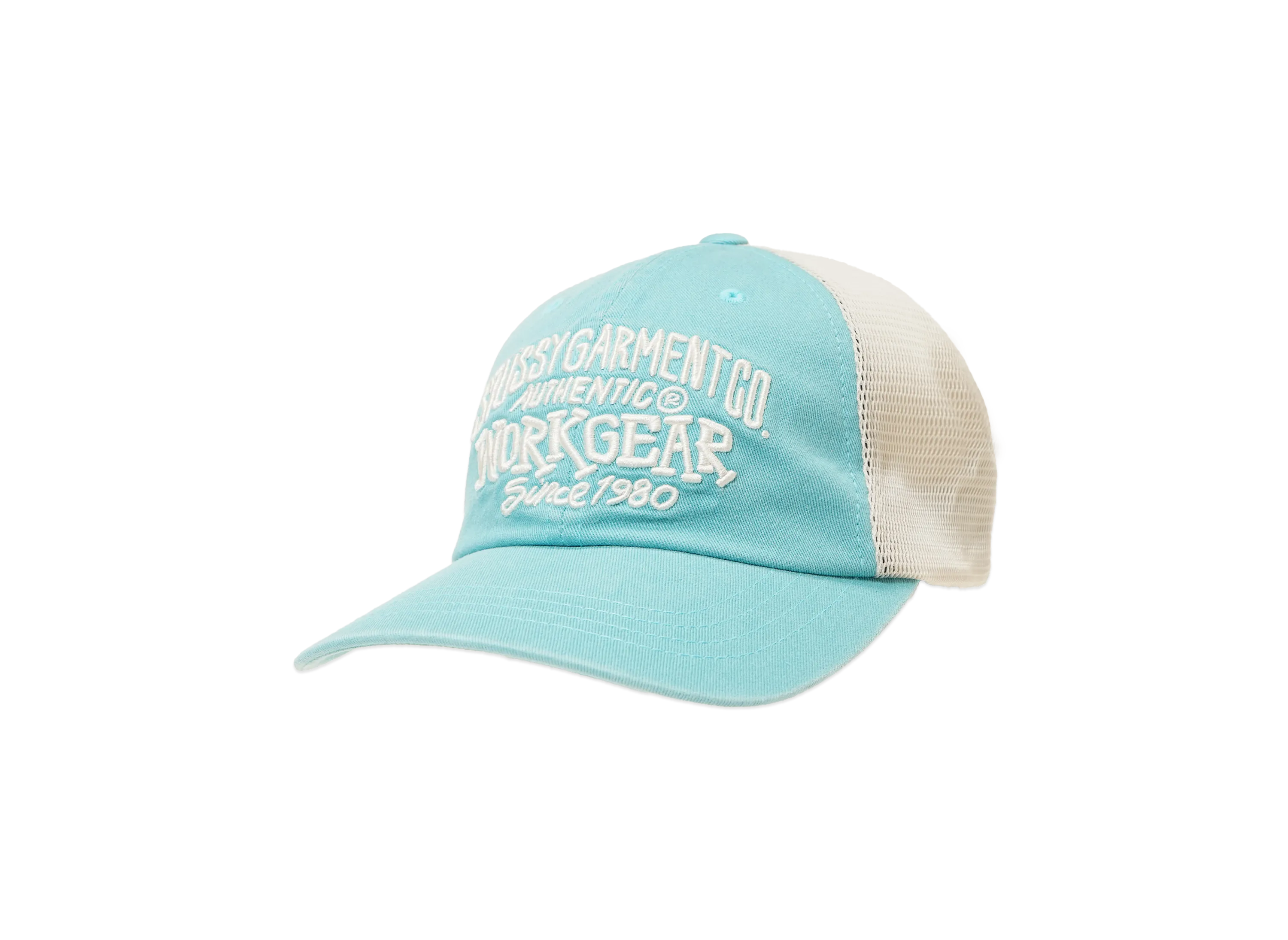 Stussy Low Profile Workgear Strapback "Teal"