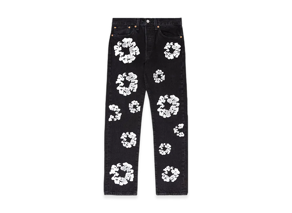 DENIM TEARS The Cotton Wreath Jean "Black"
