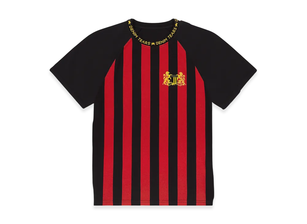 DENIM TEARS Football Pitch Tee "Red"