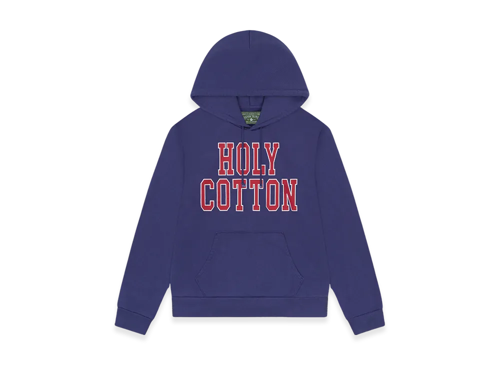 DENIM TEARS Holy Cotton Hoodie "Navy"