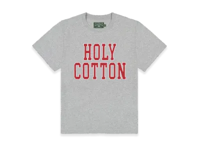 DENIM TEARS Holy Cotton Tee "Grey"