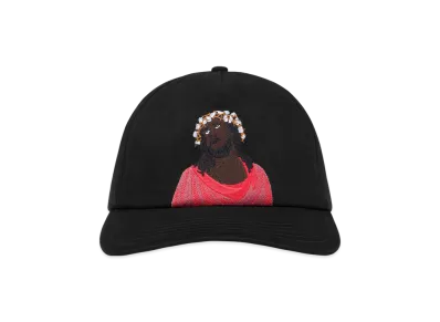 DENIM TEARS Black Jesus Cap "Black"