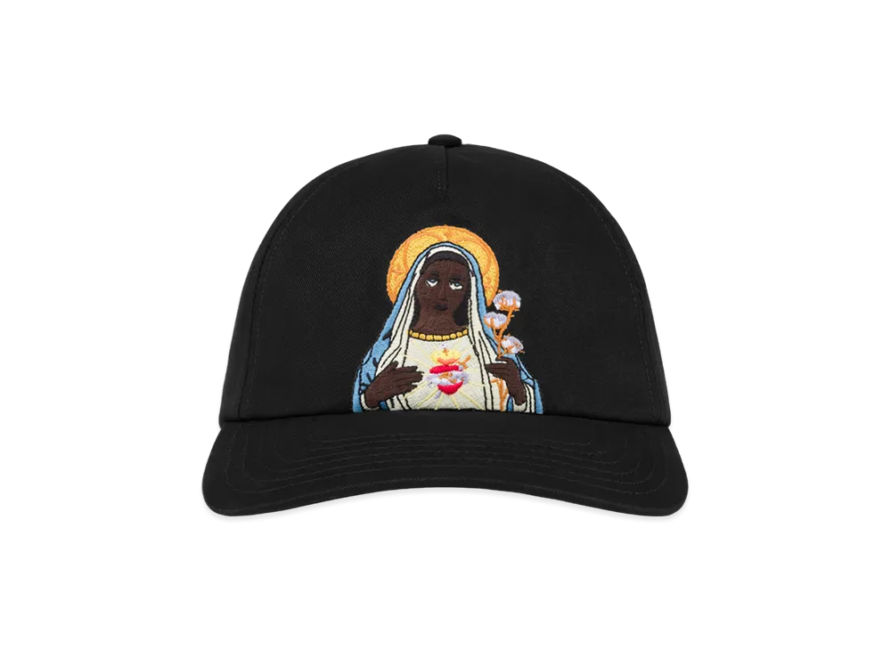 DENIM TEARS Black Mary Cap "Black"