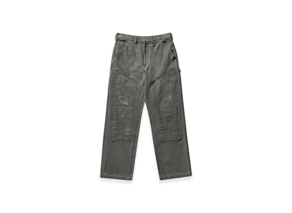 UMBRO x Slam Jam Men's Shinguard Canvas Pants "Dark Olive"