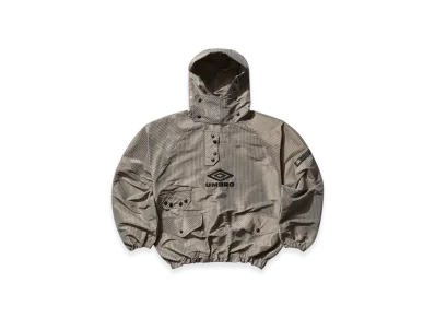 UMBRO x Slam Jam Men's Smock Check Anorak "Beige"