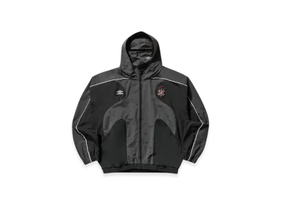UMBRO x Slam Jam Men's Rose Crest Masked Track Jacket "Black"