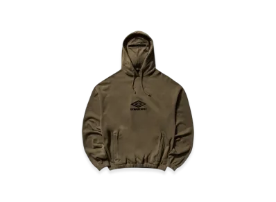 UMBRO x Slam Jam Men's Logo Masked Hoodie "Green"