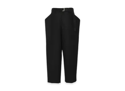 sacai Wool Melton Pants "Black"