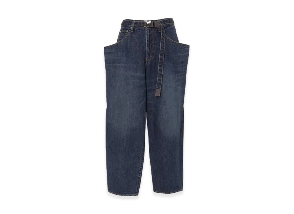 サカイ デニムパンツ "ブルー"